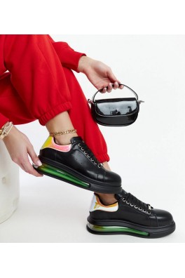 Juodi Sneakers Stiliaus Ant Platformos GOE NN2N4030