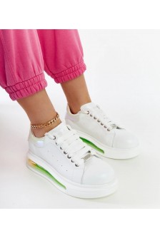 Balti Sneakers Stiliaus Ant Platformos GOE NN2N4029