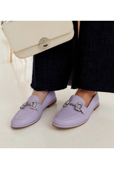 Violetinės Spalvos Mokasinų stiliaus Su Cirkoniais Marija