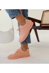 Rožinės Spalvos Medžiaginiai Sneakers Stiliaus Mairago Rožinės Spalvos Medžiaginiai Sneakers Stiliaus Mairago