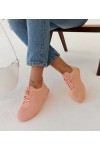 Rožinės Spalvos Medžiaginiai Sneakers Stiliaus Mairago Rožinės Spalvos Medžiaginiai Sneakers Stiliaus Mairago
