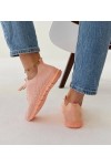 Rožinės Spalvos Medžiaginiai Sneakers Stiliaus Mairago Rožinės Spalvos Medžiaginiai Sneakers Stiliaus Mairago