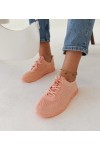 Rožinės Spalvos Medžiaginiai Sneakers Stiliaus Mairago Rožinės Spalvos Medžiaginiai Sneakers Stiliaus Mairago