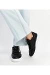 Juodi Sneakers Stiliaus Ant Balto Platformos Mentha