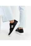 Juodi Sneakers Stiliaus Ant Balto Platformos Mentha