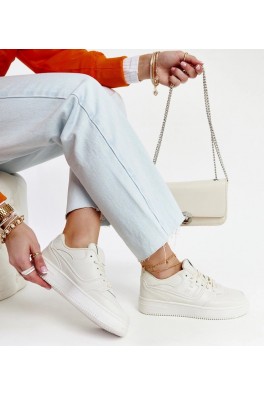Smėlio Spalvos Sneakers Stiliaus Ant Platformos Mentha