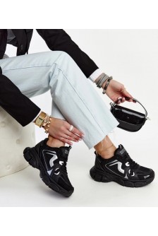 Juodi Sneakers Stiliaus Ant Masyvaus Pado Jakobine