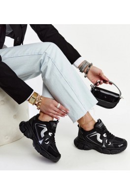 Juodi Sneakers Stiliaus Ant Masyvaus Pado Jakobine