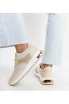Smėlio Spalvos Sneakers Stiliaus Ant Platformos Lubna Smėlio Spalvos Sneakers Stiliaus Ant Platformos Lubna