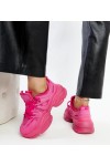 Ciemnoróżowe Sportinio stiliaus Sneakers Stiliaus Feaven