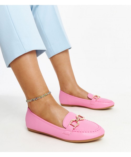 Tamsiai rožiniai mokasinai su sagtimi iš Najla