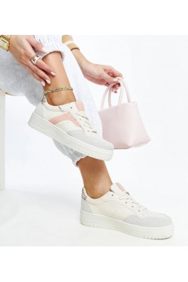 Balti Sneakers Stiliaus Ant Platformos Walda