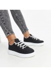 Juodi Sneakers Stiliaus Ant Grubaus Pado Walida Juodi Sneakers Stiliaus Ant Grubaus Pado Walida