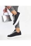 Juodi Sneakers Stiliaus Ant Grubaus Pado Walida Juodi Sneakers Stiliaus Ant Grubaus Pado Walida