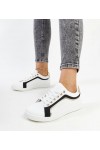 Balti-Juodi Sneakers Stiliaus Ant Platformos Amala Balti-Juodi Sneakers Stiliaus Ant Platformos Amala