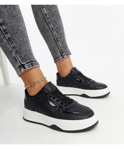 Juodi Sneakers Stiliaus Ant Storesnio Pado Intisa Juodi Sneakers Stiliaus Ant Storesnio Pado Intisa
