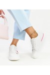 Balti Sneakers Stiliaus Su Rožinia Zorica Balti Sneakers Stiliaus Su Rožinia Zorica