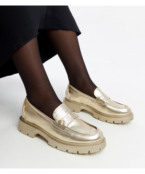 Golden Eko odiniai mokasinai Mladenka