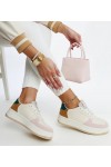 Sneakers Stiliaus Ant Platformos Cvita pastelowe