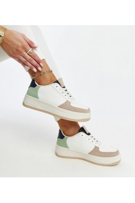 Įvairiaspalviai Sneakers Stiliaus Ant Platformos Cvita