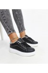 Juodi Sneakers Stiliaus Su Dekoratyvinėmis Kūbiniais Cirkoniais Perica