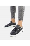 Juodi Sneakers Stiliaus Ažūriniai Su Blizgučiais Zorka Juodi Sneakers Stiliaus Ažūriniai Su Blizgučiais Zorka