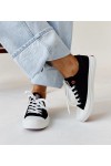 Juodi Medžiaginiai Moteriški Sportinio stiliaus CROSS JEANS