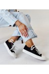 Juodi Medžiaginiai Moteriški Sportinio stiliaus CROSS JEANS