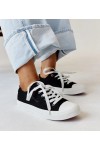 Juodi Medžiaginiai Moteriški Sportinio stiliaus CROSS JEANS