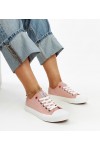Rožinės moteriškos CROSS JEANS sportinės basutės