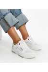 Balti Sneakers Stiliaus Moteriški CROSS JEANS
