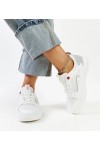 Balti Sneakers Stiliaus Moteriški CROSS JEANS
