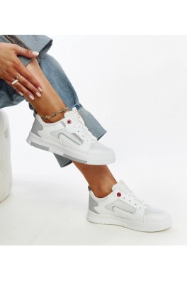 Balti Sneakers Stiliaus Moteriški CROSS JEANS