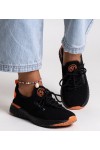 Juodi Medžiaginiai Sneakers Stiliaus Moteriški CROSS JEANS Juodi Medžiaginiai Sneakers Stiliaus Moteriški CROSS JEANS