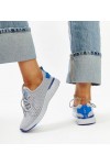 Pilkos Spalvos Medžiaginiai Sneakers Stiliaus Moteriški CROSS JEANS