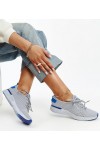 Pilkos Spalvos Medžiaginiai Sneakers Stiliaus Moteriški CROSS JEANS