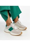 Pilki-Žali Odiniai Sneakers Stiliaus Ganim