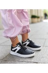 Juodi Sneakers Stiliaus Sportinio stiliaus Hagara