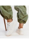 Smėlio Spalvos Odiniai Sneakers Stiliaus Zvonka Smėlio Spalvos Odiniai Sneakers Stiliaus Zvonka