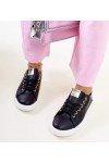 Juodi Sneakers Stiliaus Su Kūbiniais Cirkoniais Antonietta