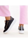 Juodi Sneakers Stiliaus Su Kūbiniais Cirkoniais Antonietta