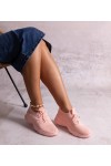 Rožinės Spalvos Medžiaginiai Sneakers Stiliaus Madi Rožinės Spalvos Medžiaginiai Sneakers Stiliaus Madi