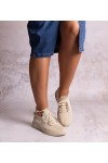 Smėlio Spalvos Sneakers Stiliaus Sportinio stiliaus Khitam Smėlio Spalvos Sneakers Stiliaus Sportinio stiliaus Khitam