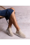 Smėlio Spalvos įsimaunami Sneakers Stiliaus Gaberla
