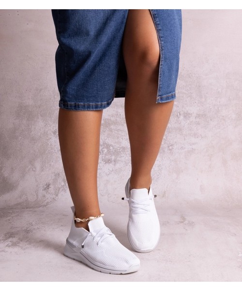 Balti "Gaberla" sportiniai bateliai su šlepetėmis