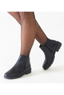 Juodi batai iš eko odos su krokodilo odos motyvais iš "Mifsada