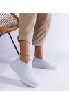 Baltai užmaunami „Sneakers“ stiliaus sportiniai bateliai „Aquilina“