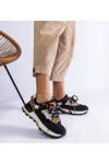 Juodi Sneakers Stiliaus papuošti Motyvais zwierzęcym Soria
