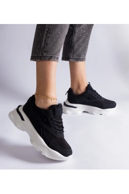 Juodi Sneakers Stiliaus Ant Storesnio Pado Guerrera