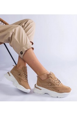 Rudos Spalvos Sneakers Stiliaus Ant Storesnio Pado Guerrera